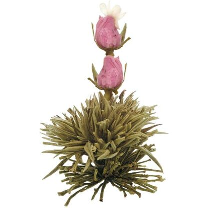Ein Bild von Creano Tee Blumen Geschenkset "Weisser Tee", in der Kategorie Tee Rosen (Bloomings)