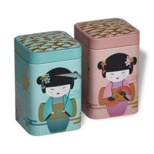 Ein Bild von Dosen "New Little Geisha"  - Set a 2 Stück, in der Kategorie Teedosen