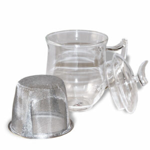 Ein Bild von Kräuterteetasse Glas 0.35l `Epsilon`, in der Kategorie Teetassen und Gläser