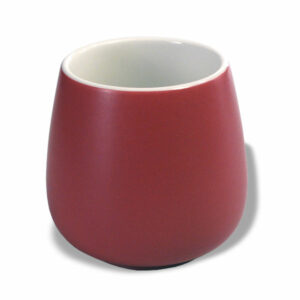 Ein Bild von Porzellantasse Saara 0.2l - Beerenrot, in der Kategorie Teetassen und Gläser