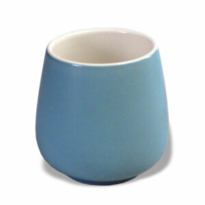 Ein Bild von Porzellantasse Saara 0.2l - Himmelblau, in der Kategorie Teetassen und Gläser