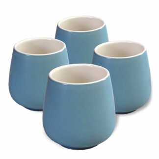 Ein Bild von Porzellantasse Saara 0.2l - Himmelblau, in der Kategorie Teetassen und Gl?ser