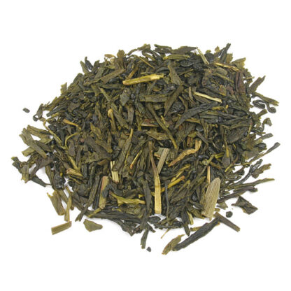 Ein Bild von Sencha Lemongrass - im Pyramidenbeutel, in der Kategorie Gr?n Tee aromat.