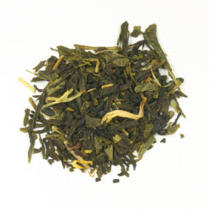 Ein Bild von Sencha Mangguo, in der Kategorie Grün Tee aromat. Japanischer Grüntee Sencha Tee