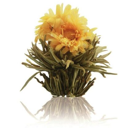 Ein Bild von Tee Blumen Sortiment Creano mit 6 Tee Blumen "Weisser Tee", in der Kategorie Tee Rosen (Bloomings)