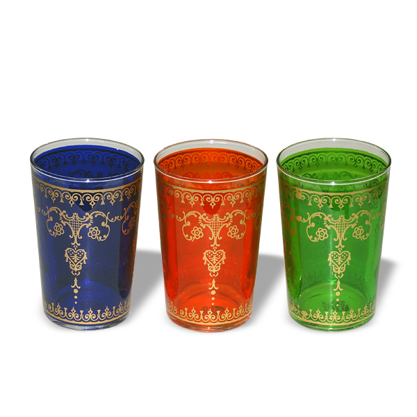 Ein Bild von Teeglas "Sita" - 6 Stück - 6-fach sortiert, in der Kategorie Teetassen und Gläser