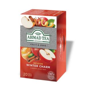 Ein Bild von Ahmad Tea - Winter Charm - 20 Teebeutel à 2g, in der Kategorie Früchtetee Tee im Teebeutel kaufen