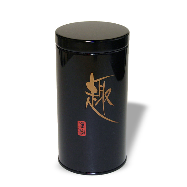 Ein Bild von Dose 150g schwarz, in der Kategorie Teedosen