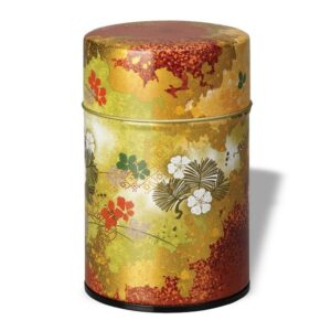 Ein Bild von Dose "Kogane no aki", in der Kategorie Teedosen