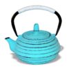 Ein Bild von Eisengusskanne 0.7l - Türkis, in der Kategorie Teekannen und Teesets Teekannen mit Sieb Kaufen Teekannen aus Gusseisen kaufen