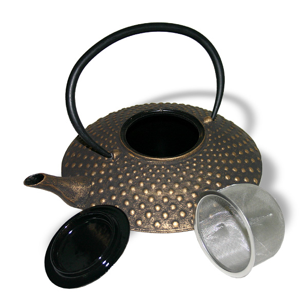 Ein Bild von Eisengusskanne "Kazuha" 1.0l, in der Kategorie Teekannen und Teesets Teekannen aus Gusseisen kaufen