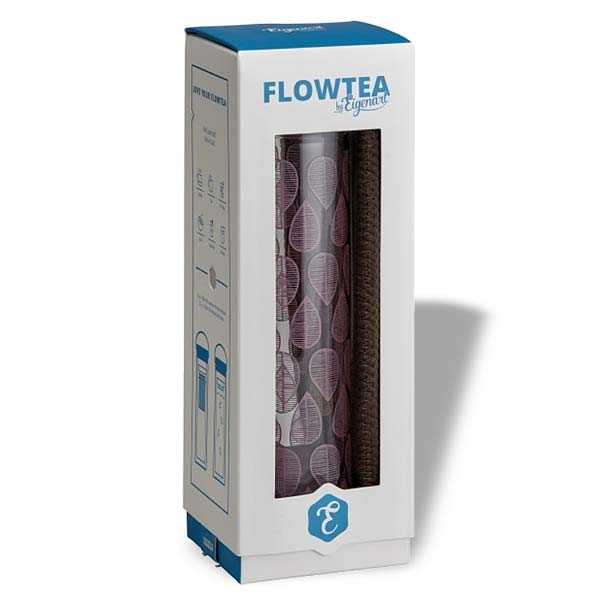 Ein Bild von Flowtea - Leaf, in der Kategorie Teezubehör Thermosflaschen und Trinkflaschen Tee Geschenk