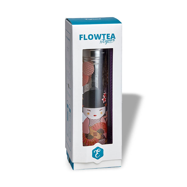 Ein Bild von Flowtea - New Little Geisha, in der Kategorie Teezubehör Thermosflaschen und Trinkflaschen Tee Geschenk
