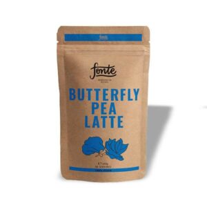 Ein Bild von Fonte Butterfly Pea Latte, in der Kategorie Nahrungsmittel
