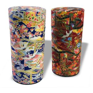 Ein Bild von Japanische Dose "Ayumi" 200g - 2 Stück, in der Kategorie Teedosen