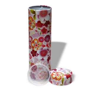 Ein Bild von Japanische Teedose "Flowers"  150g, in der Kategorie Teedosen