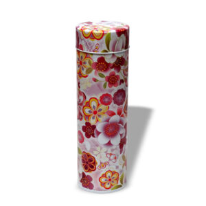 Ein Bild von Japanische Teedose "Flowers"  150g, in der Kategorie Teedosen