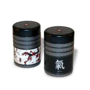 Ein Bild von Japanische Teedose "Kyoto"  125g - Set a 2 Stück, in der Kategorie Teedosen