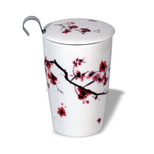 Ein Bild von Kräutertasse "Kirschblüte" von TEAEVE, in der Kategorie Teetassen und Gläser Tee Geschenk