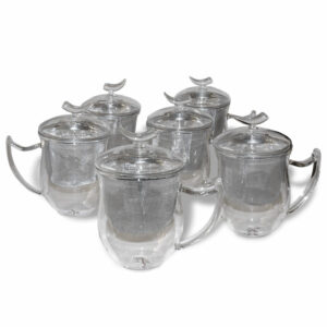 Ein Bild von Kräuterteetasse Glas 0.35l `Epsilon`, in der Kategorie Teetassen und Gläser