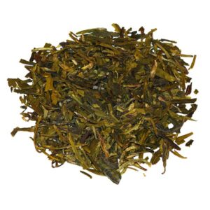 Ein Bild von Lung Ching First Grade - Bio, in der Kategorie Grün Tee pur Bio Tee Chinesischer Grüntee
