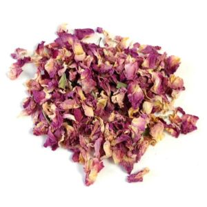 Ein Bild von Rosenblüten geschnitten Bio, in der Kategorie Kräutertee und Gewürztee Bio Tee Monokräuter
