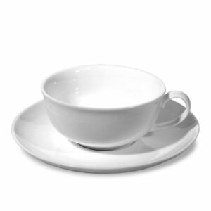 Ein Bild von Tasse und Untertasse 0.2l `Elisabeth` - Set a 6 Stück, in der Kategorie Teetassen und Gläser