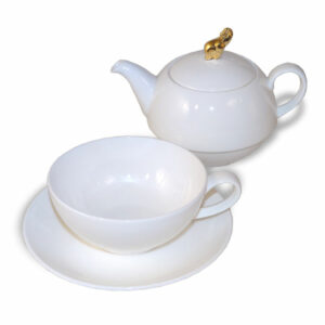 Ein Bild von Tea-for-one `Indira` mit Echtvergoldung, in der Kategorie Teekannen und Teesets
