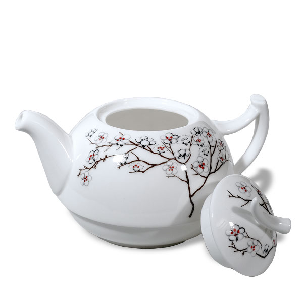 Ein Bild von Tea-for-one `White Cherry`, in der Kategorie Teekannen und Teesets
