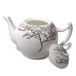 Ein Bild von Teekanne `White Cherry` 1.0l, in der Kategorie Teekannen und Teesets