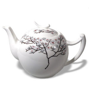 Ein Bild von Teekanne `White Cherry` 1.0l, in der Kategorie Teekannen und Teesets