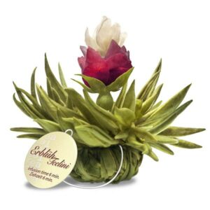 Ein Bild von Teelini Sortiment Creano mit 4 Mini-Tee Blumen 