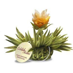 Ein Bild von Teelini Sortiment Creano mit 4 Mini-Tee Blumen 