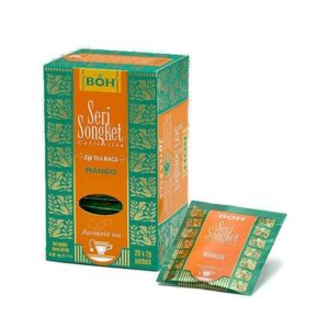Ein Bild von BOH Schwarztee Mango - 20 Teebeutel à 2g, in der Kategorie Schwarz Tee aromat. Tee im Teebeutel kaufen
