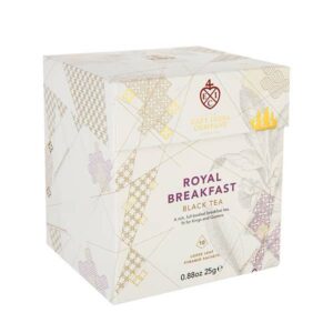 Ein Bild von East India Company - Royal Breakfast - 10 Pyramidenbeutel à 2.5g, in der Kategorie Schwarz Tee pur