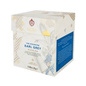 Ein Bild von East India Company - The Staunton Earl Grey - 10 Pyramidenbeutel à 2.5g, in der Kategorie Schwarz Tee aromat.