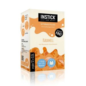 Ein Bild von Instick Milk - Karamell - 12 x 2g, in der Kategorie Nahrungsmittel