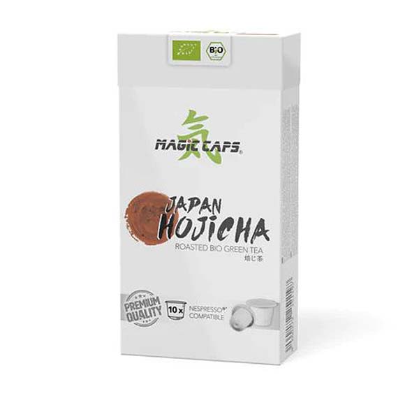 Ein Bild von MAGIC CAPS - Hojicha Kapseln mit geröstetem Grüntee - Nespresso®-Kompatibel, in der Kategorie Grün Tee pur