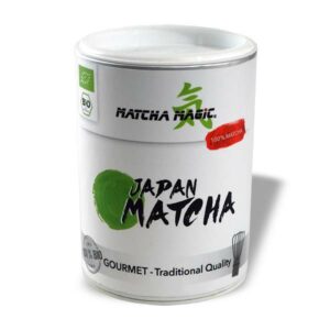 Ein Bild von MATCHA MAGIC - Matcha X - GOURMET - Traditional Quality Bio - 80g, in der Kategorie Grün Tee pur Matcha Tee Bio Tee