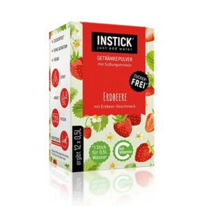 Ein Bild von Instick - Erdbeere - 12 x 2.5g, in der Kategorie Nahrungsmittel