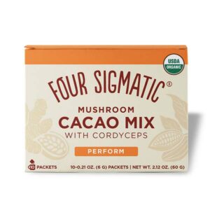 Ein Bild von Mushroom Hot Cacao Mix mit Cordyceps, in der Kategorie Nahrungsergänzung