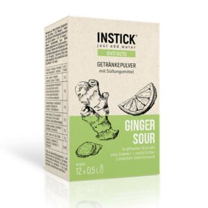 Ein Bild von Instick Extracts - Ginger Sour - 12 x 1.5g, in der Kategorie Nahrungsmittel
