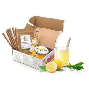 Ein Bild von Bubble Tea Geschenkbox - Zitrone, in der Kategorie Nahrungsmittel Tee Geschenk