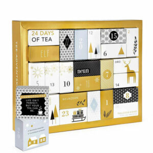 Ein Bild von Erlebnis Tee-Adventskalender "Gold Edition" - Bio, in der Kategorie Tee diverse Tee Geschenk