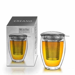 Ein Bild von Doppelwandiges Thermoglas "All in One" 400ml, in der Kategorie Teetassen und Gläser
