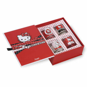 Ein Bild von Schachtel mit 4 Duftkerzen 30 g - Hello Kitty, in der Kategorie Kerzen