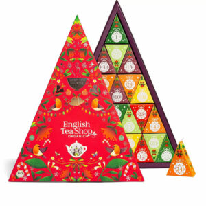 Ein Bild von Tee Adventskalender "Mosaik" - Rot - Bio, in der Kategorie Tee diverse Tee Geschenk