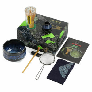 Ein Bild von TEANAGOO Matcha-Tee-Set - Blau, in der Kategorie Teezubehör Matcha Tee Matcha Set