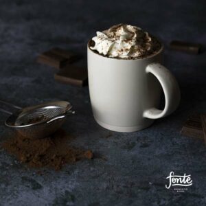Ein Bild von Fonte Italian Hot Chocolate (35% Kakao) - 1kg, in der Kategorie Nahrungsmittel