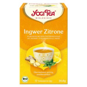 Ein Bild von Yogi Tea - Ingwer Zitrone - Bio, in der Kategorie Kräutertee und Gewürztee